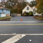 Poquott blacktop driveway